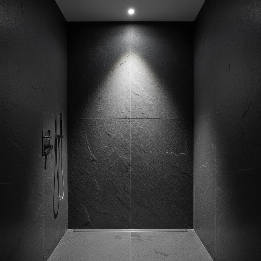 Análisis técnico de la piedra natural flexible como solución para renovar duchas sobre azulejos existentes